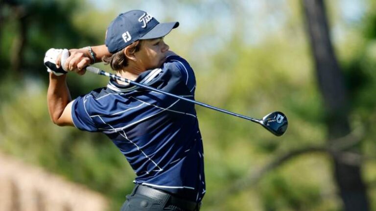 Tiger Woods’ Son, Charlie Woods, Struggles in AJGA Debut