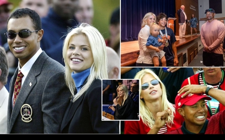 Who is Elin Nordegren, Tiger Woods’ ex-wife and mother of his two children, after the pair were spotted publicly at son Charlie’s high school golf championship ceremony?