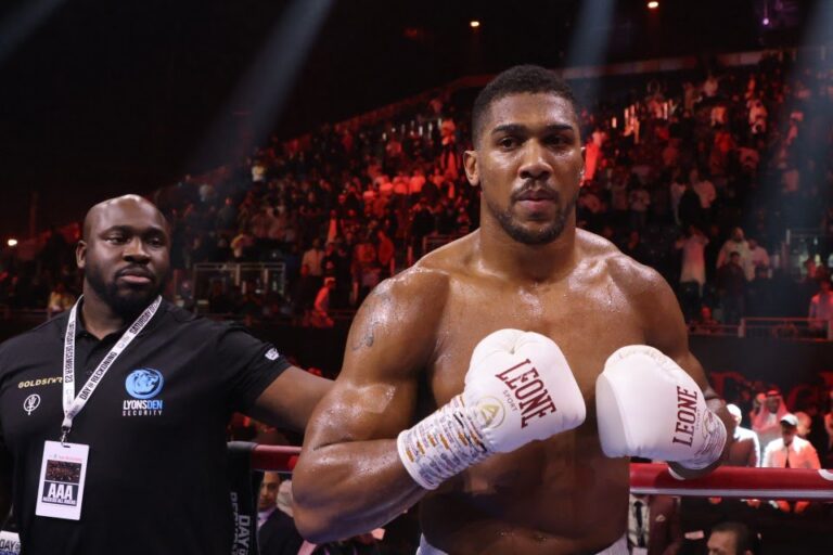 Anthony Joshua could fight…………….. 👇👇👇