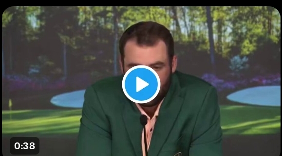 Scottie Scheffler’s tears flowed as he triumphed, earning his second Green Jacket,in an interview!