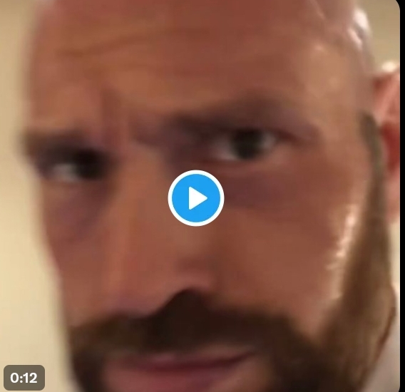 Bombshell: Watch Tyson Fury’s disappointed message to fans before Usyk showdown.