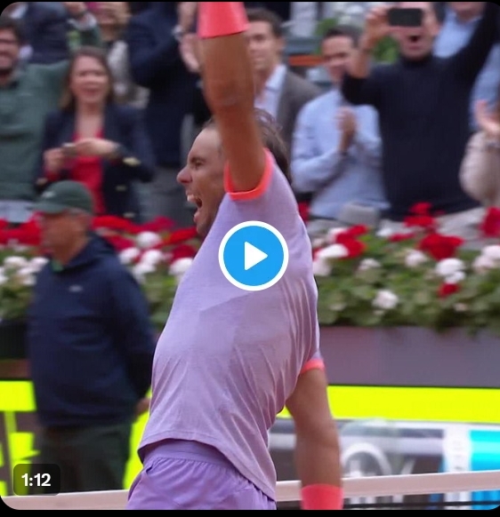 Watch Nadal’s Thrilling Comeback Steals the Spotlight at Mutua Madrid Open