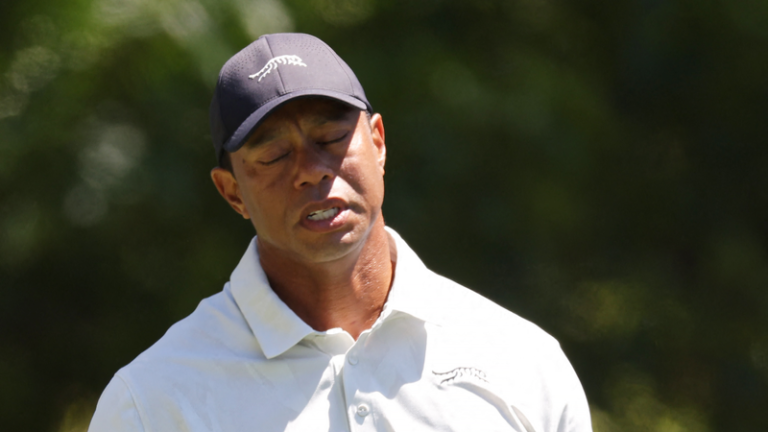 Tiger Woods bombs at The Masters as……