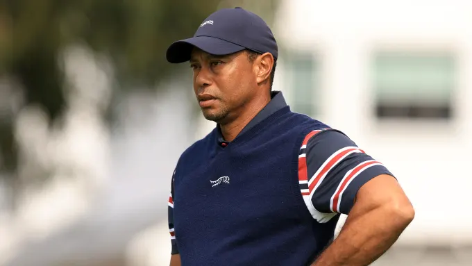 Tiger Woods is listed as a player for The Masters, but there are concerns raised by a longtime friend of the golfer about his ability to walk all 72 holes of the tournament.