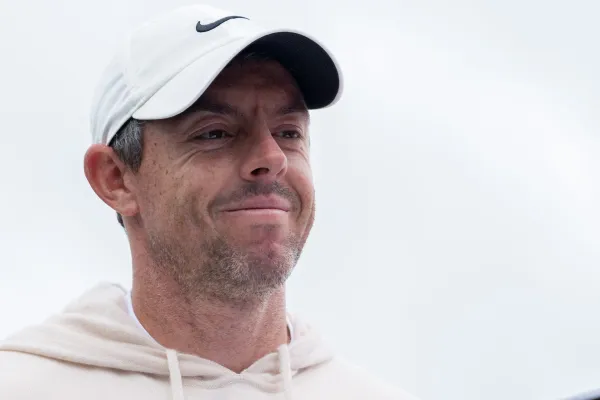 A reporter once again teased Rory McIlroy with a question about his private life after the opening round of the 2024 US PGA Championship at Valhalla.