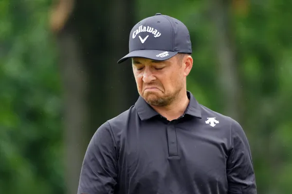 Xander Schauffele was on the receiving end of an extremely weird comment from a spectator after he hit his tee shot at Valhalla’s 10th hole.