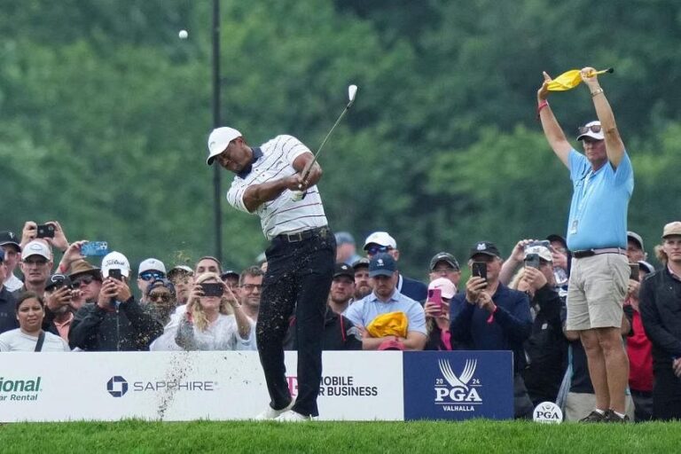 Tiger Woods Grapples with Disastrous PGA Championship Outing