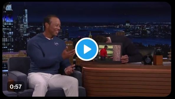 Tiger Woods Recalls Epic Moment with Verne Lundquist at his red tournament outfit – His Response Will Amaze You!