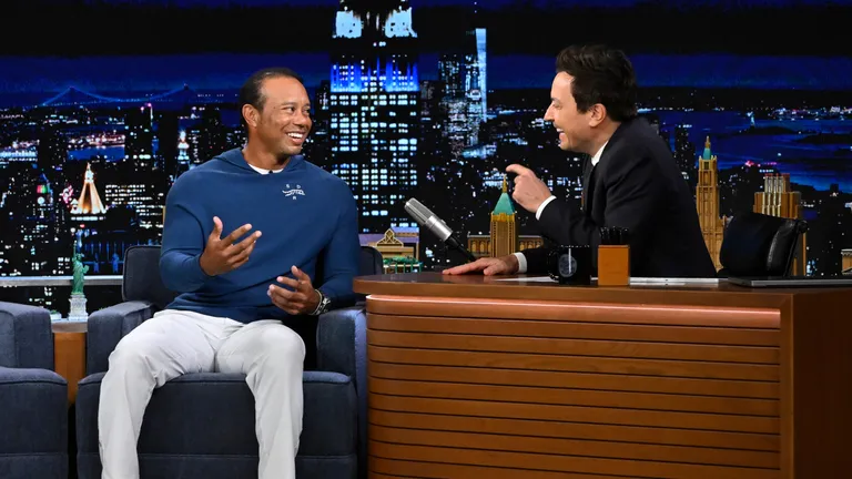 Tiger Woods Drops Bombshell: The Surprising Reason Behind His Sunday Red Revealed in Side-Splitting Chat with Jimmy Fallon! Video 📸 below 👇