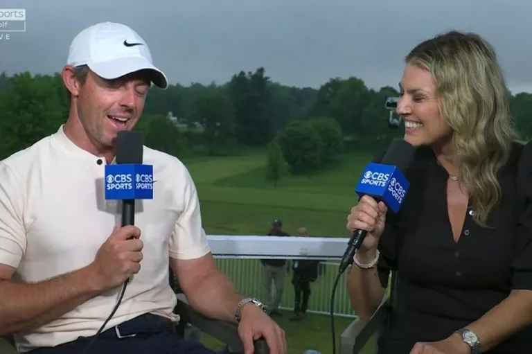 Rory McIlroy Sparks Romance Rumors with CBS Reporter Amanda Balionis