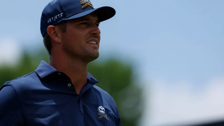 Bryson DeChambeau had no idea it was Greg Norman who stormed green at LIV Golf in Nashville