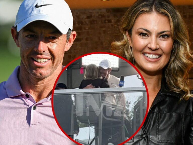 Rory McIlroy and CBS Reporter Amanda Balionis Spark Dating Rumors with Hug at Canadian Open