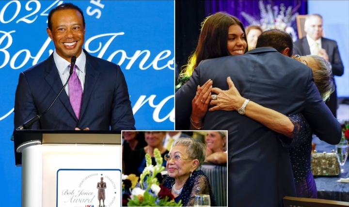 Tiger Woods Honors His Mother in Heartfelt Tribute While Accepting Prestigious USGA Award