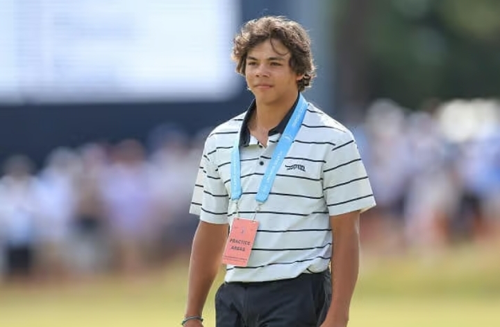 Charlie Woods Follows in His Father’s Footsteps: Qualifies for U.S. Junior Amateur Championship