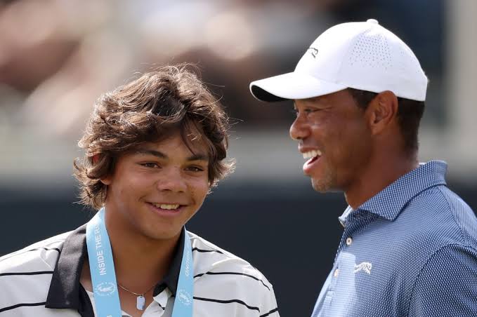 Tiger Woods on Son Charlie’s Experience: “It’s Neat for Him to See the Guys He Watches on TV and Social Media”