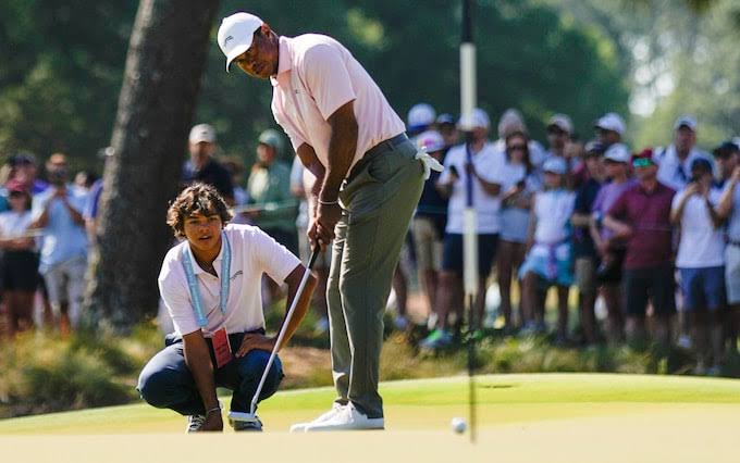 Charlie Woods Injured and Rushed from Pinehurst as Tiger Misses Cut