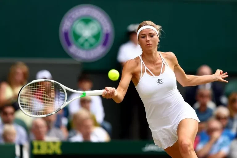 Wimbledon star who is also lingerie model gives update after secretly quitting tennis