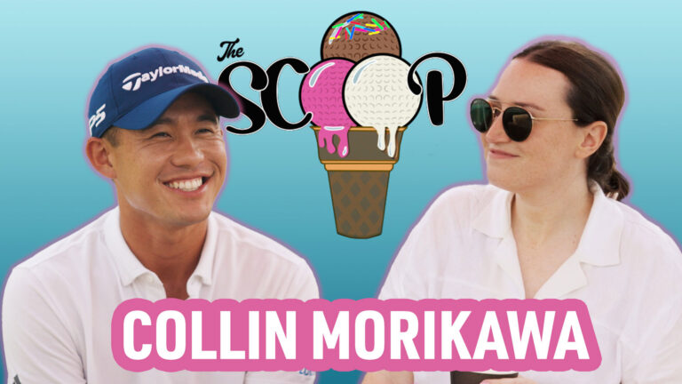 WATCH: Collin Morikawa joins the Scoop to reveal how he met his wife, Olympic hopes and more