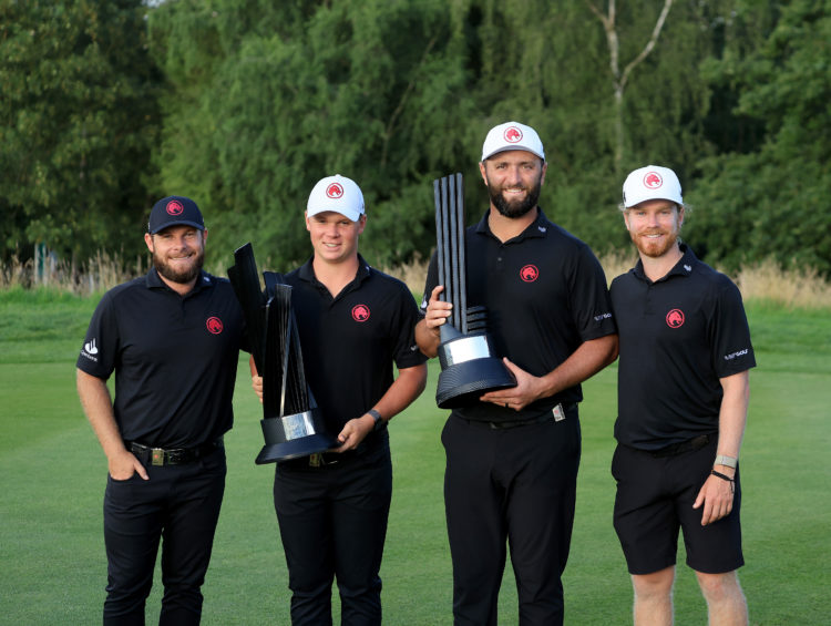 Jon Rahm reveals why he didn’t actually want Tyrrell Hatton to miss his putt on 18 at LIV UK today