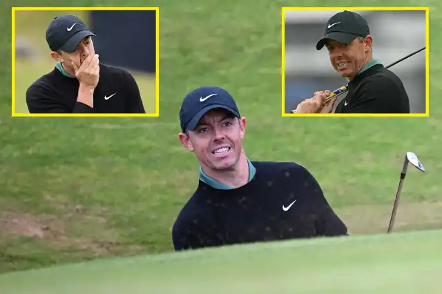 Rory McIlroy’s reaction sums up feeling after disastrous start at The Open leaves him fighting to make cut