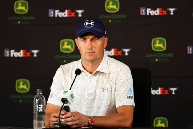 Jordan Spieth ‘could get in a lot of trouble’ as LIV Golf question puts him on the spot