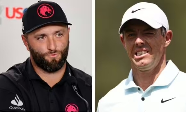 Jon Rahm’s Fiery Defense of Rory McIlroy: A Closer Look at the Controversial US Open Putt and the Commentator’s Critique