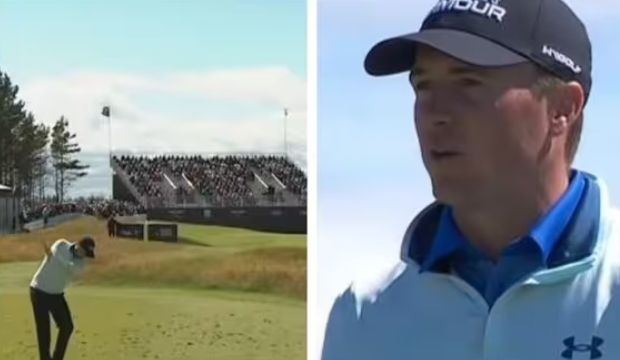 “Jordan Spieth’s Fiery Outburst at Caddie Ends in……..