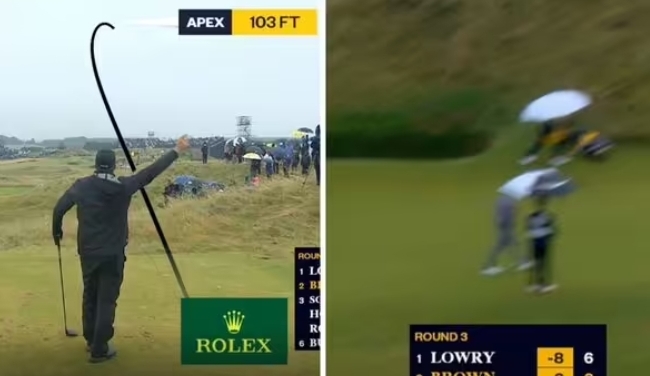 Scottie Scheffler almost cracked in head with ball by The Open darkhorse in scary incident