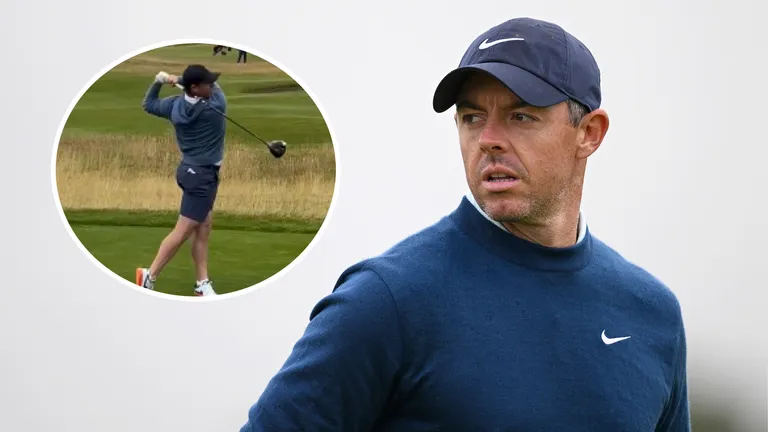 Watch Rory McIlroy tease an American fan at St. Andrews over next year’s Ryder Cup