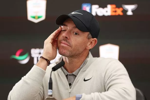 “Brutal McIlroy swipes back at Tiger Woods.”