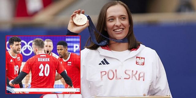 Iga Świątek wraca na Igrzyska Olimpijskie w Paryżu i świętuje wraz z polską drużyną siatkówki mężczyzn, która po 44 latach dociera do SF