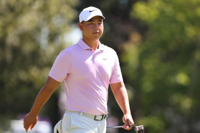 Tom Kim Issues Apology for Damage to TPC Southwind Green After Frustrating Finish