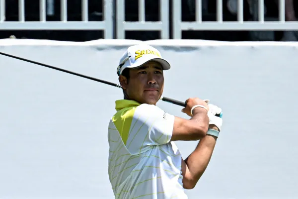 Hideki Matsuyama overcame a disastrous back nine to claim the first leg of the PGA Tour’s playoffs at the FedEx St. Jude Championship.