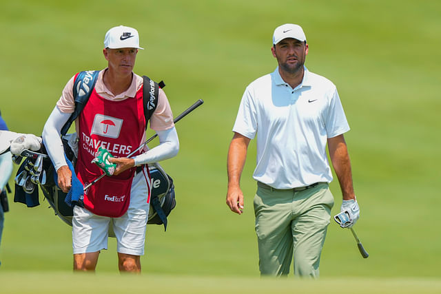 Scottie Scheffler showed no hesitation in firing his caddie after he was…