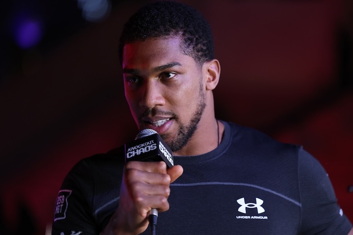 Anthony Joshua: ‘I’m Not Here to Make Friends—I’m Here to Fight’