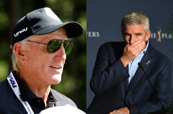 Greg Norman’s Desperate Plans to Outshine Jay Monahan Labeled a ‘Gimmick’ by Golf Fans