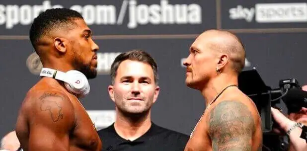 JOSHUA TOLD TO AVOID AN USYK TRILOGY – ‘USYK BEAT HIM CONCLUSIVELY