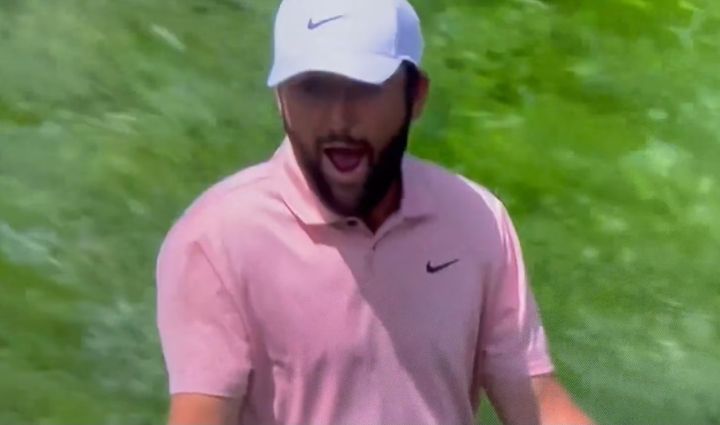 Scottie Scheffler F-bomb heard on live TV as golf star loses cool