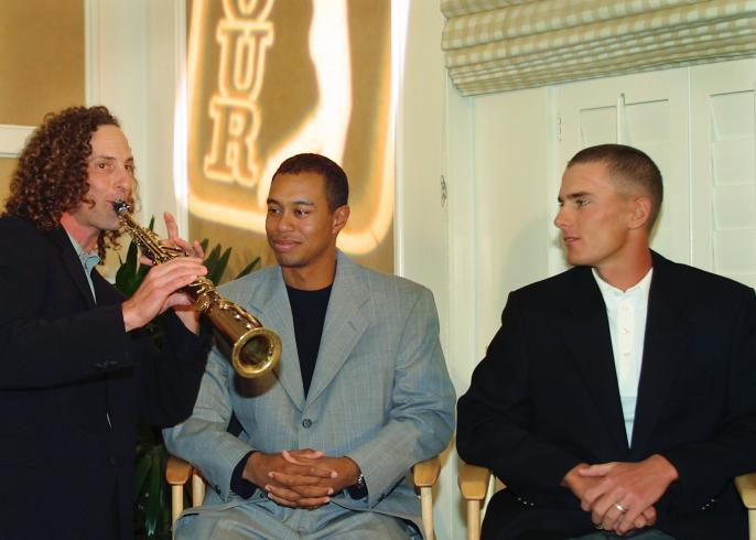 Kenny G’s Unexpected Encounter with Tiger Woods