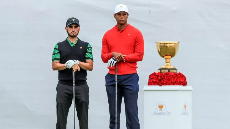 Tiger Woods made LIV Golf opponent eat his words at Presidents Cup