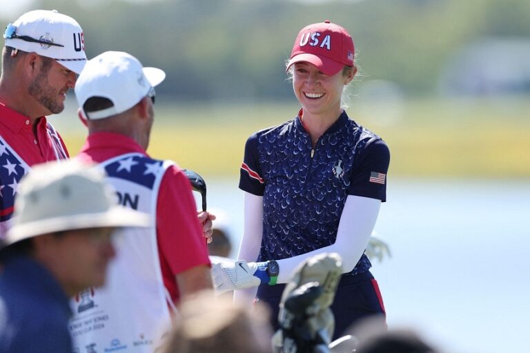 World No. 1 Nelly Korda faces possible expulsion from the Solheim Cup due to a racist message.