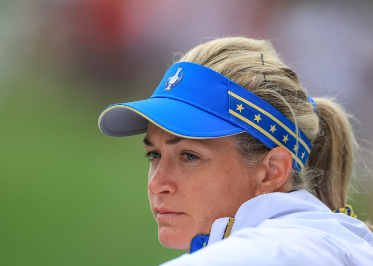 Golf fans criticise Suzann Pettersen’s ‘criminal’ mistake on Saturday after Europe lose the Solheim Cup