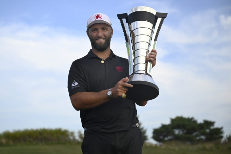 How much money Jon Rahm has earned this season on LIV Tour compared to Scottie Scheffler