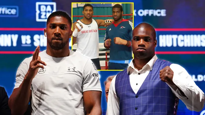 “Anthony Joshua Breaks Silence on Shocking Daniel Dubois Sparring Incident: What Really Happened Behind Closed Doors?”