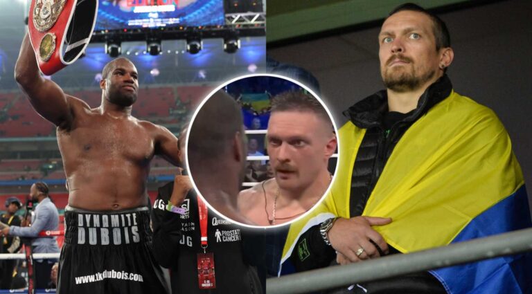 ‘You can dream!’ Old video of Oleksandr Usyk motivating Daniel Dubois goes viral after latest victory against Anthony Joshua