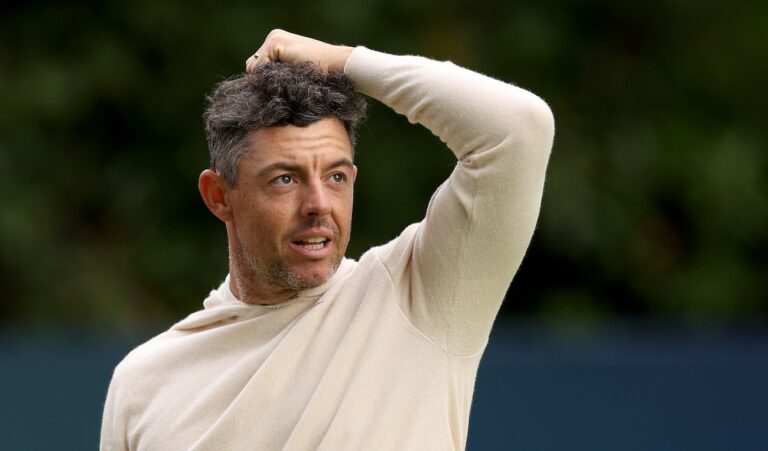 Rory McIlroy brutaly responds to Poulter’s Ryder Cup captaincy claim