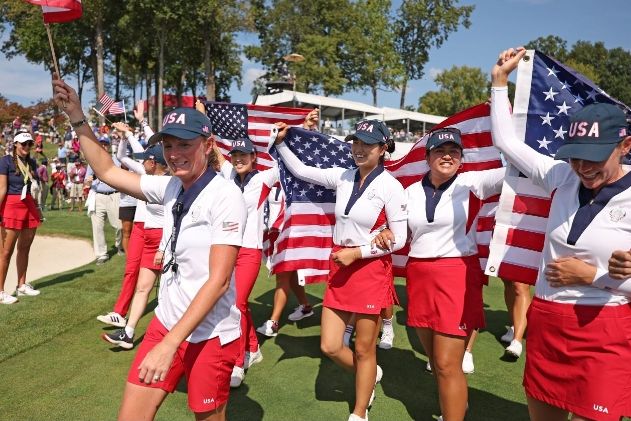 Team USA has sanctioned and suspended seven(7) players following their Solheim Cup win against Team Europe due to discriminatory actions.