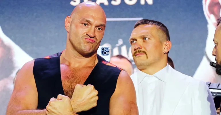 “Boxing Legend Lennox Lewis Drops Bold Prediction for Tyson Fury vs Oleksandr Usyk Rematch!”