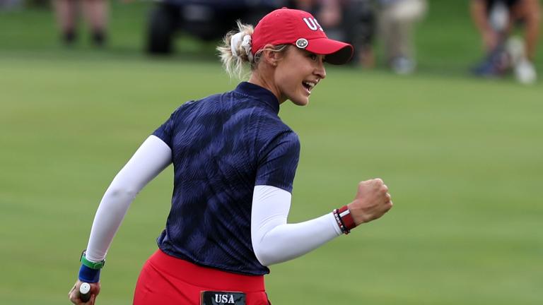 Americans Surge to Historic Lead as Nelly Korda Shines in Solheim Cup