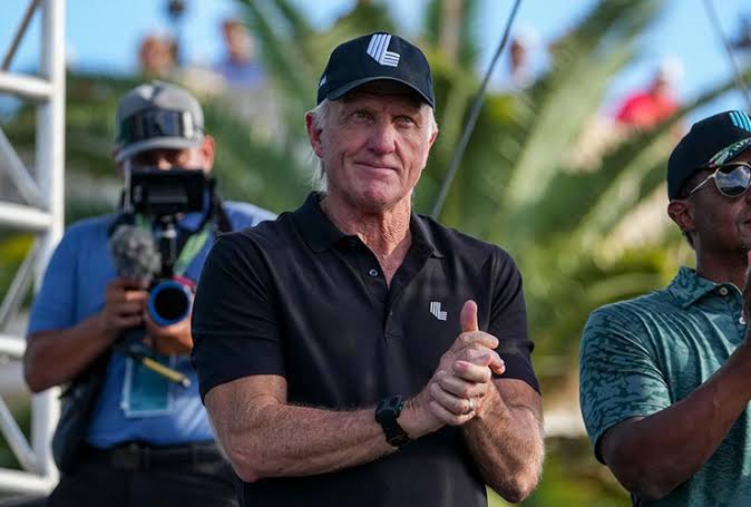 Greg Norman has revealed he has visited a ‘top PGA Tour player’ at his house and to outline the benefits of a move to LIV Golf.